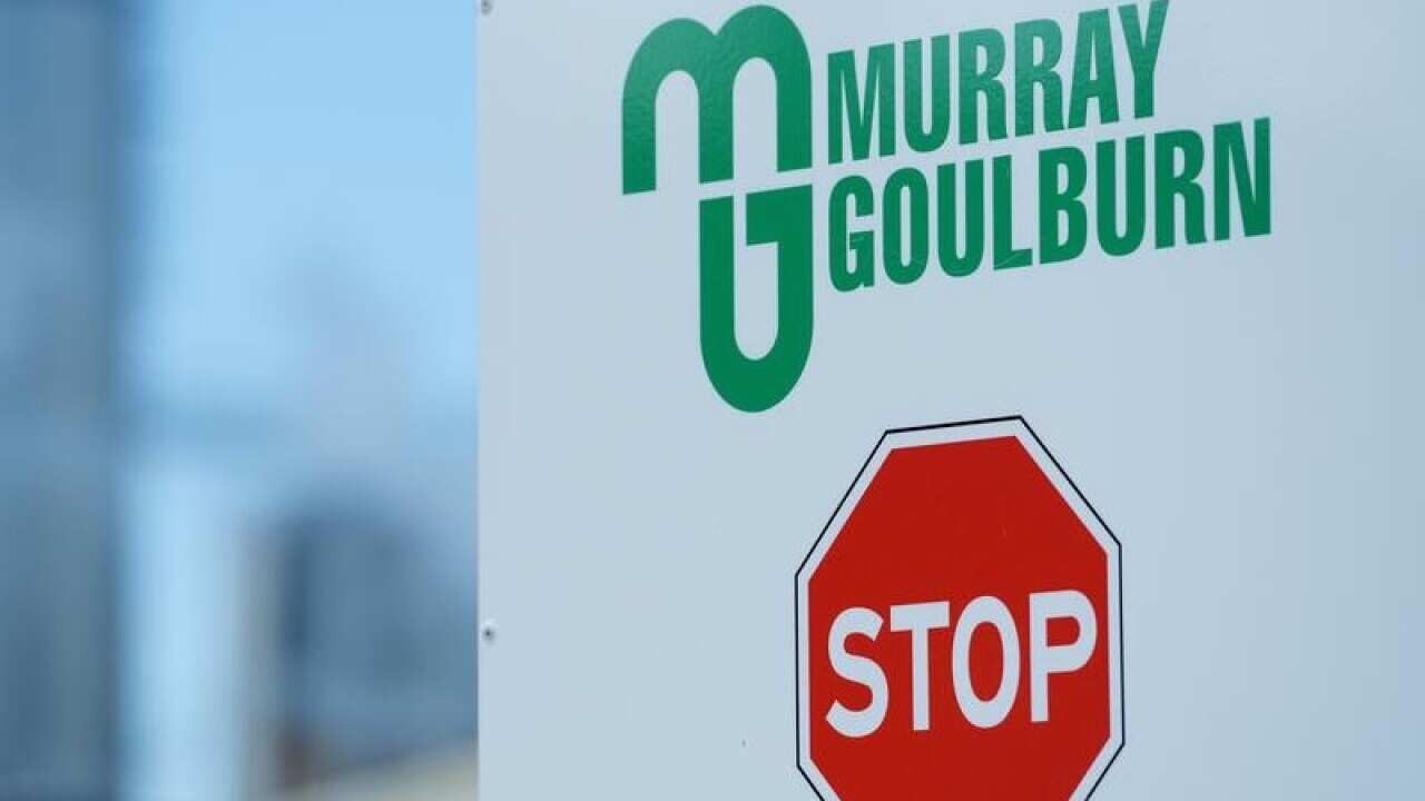 Signage outside the Murray Goulburn manufacturing facilities