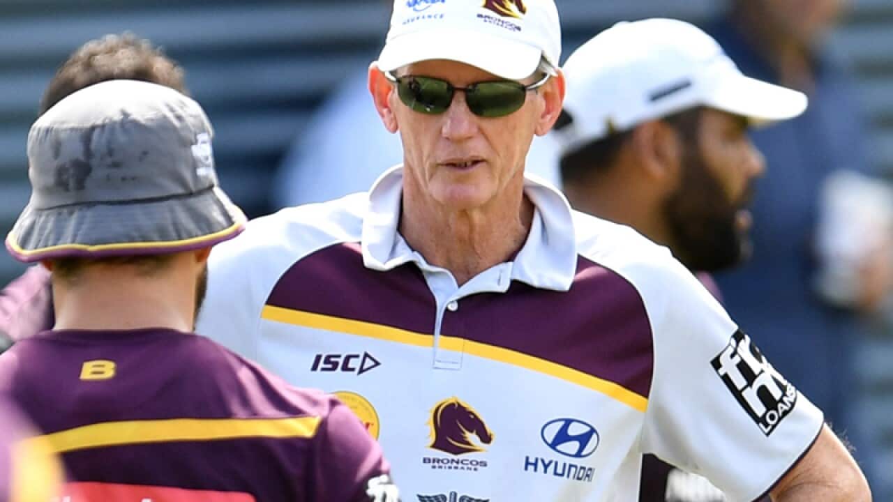 Brisbane Broncos coach Wayne Bennett