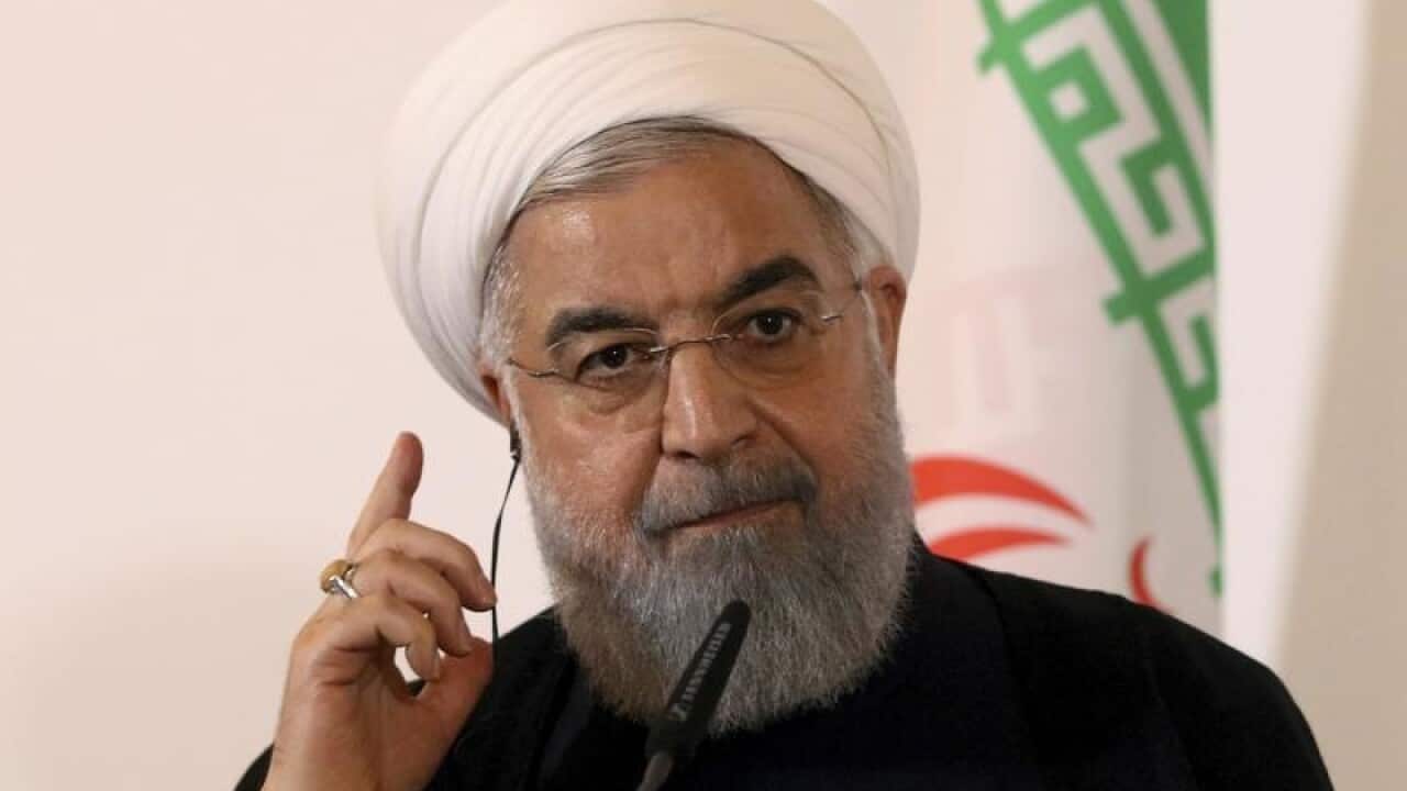 Iranian President Hassan Rouhani.