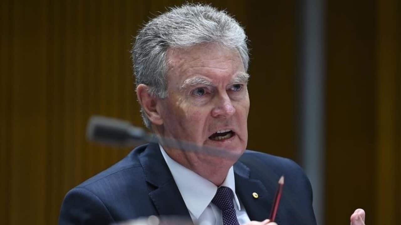 ASIO chief Duncan Lewis says the foreign interference threat remains at an "unprecedented level".