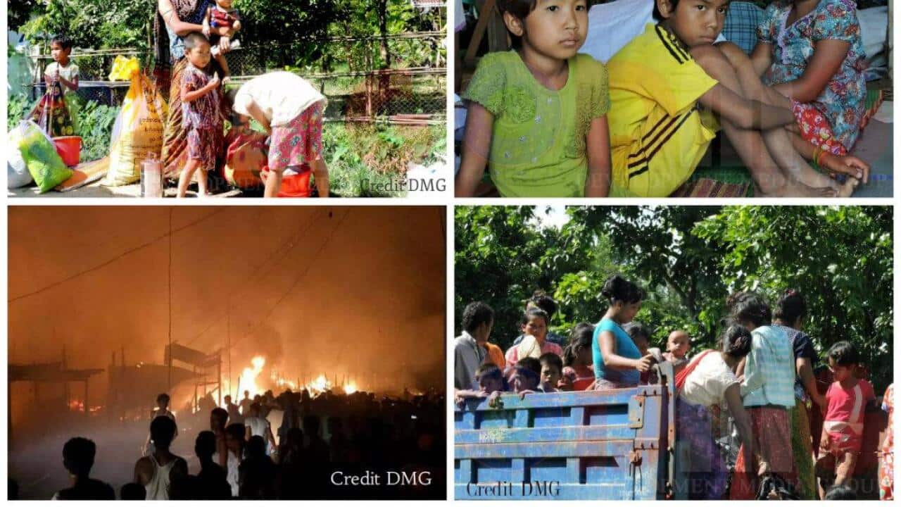 Refugee in North west Arakan State