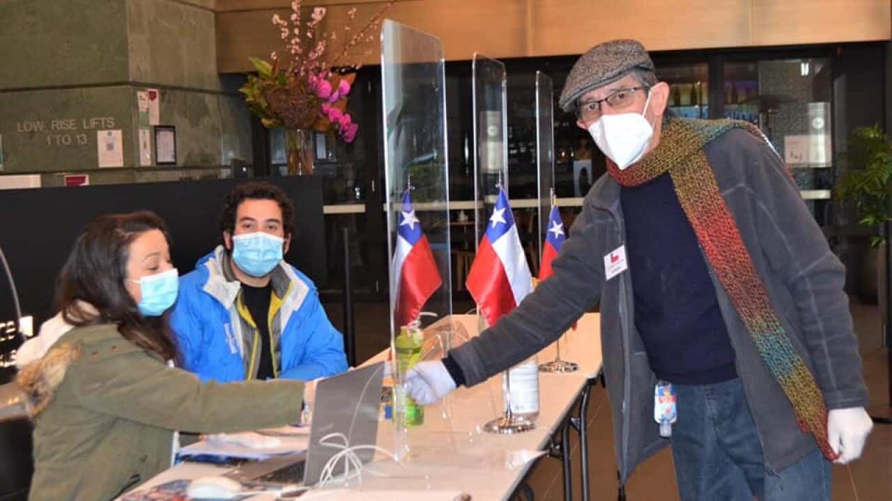 Votos de chilenos en Australia para las primarias presidenciales en Chile