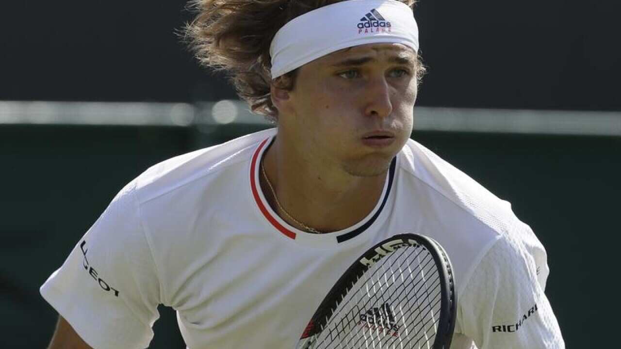 German ace Alexander Zverev