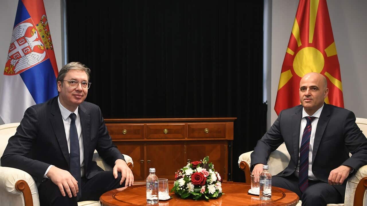 NORTH MACEDONIA EU SERBIA KOSOVO DIALOGUE
