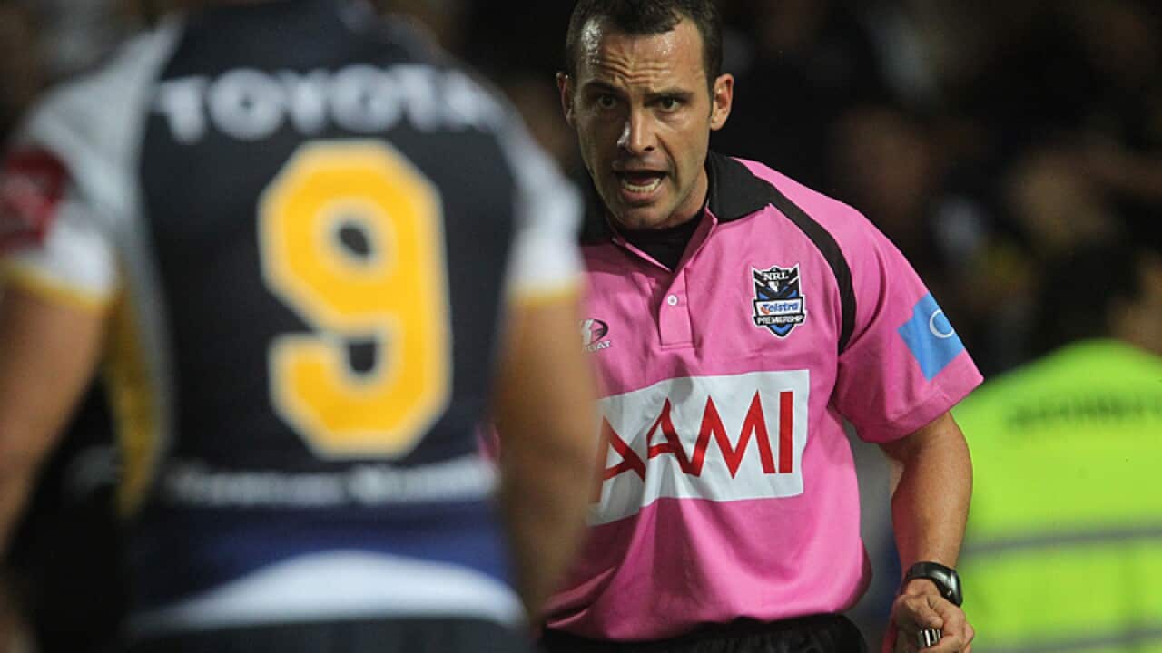 NRL referee Gavin Morris