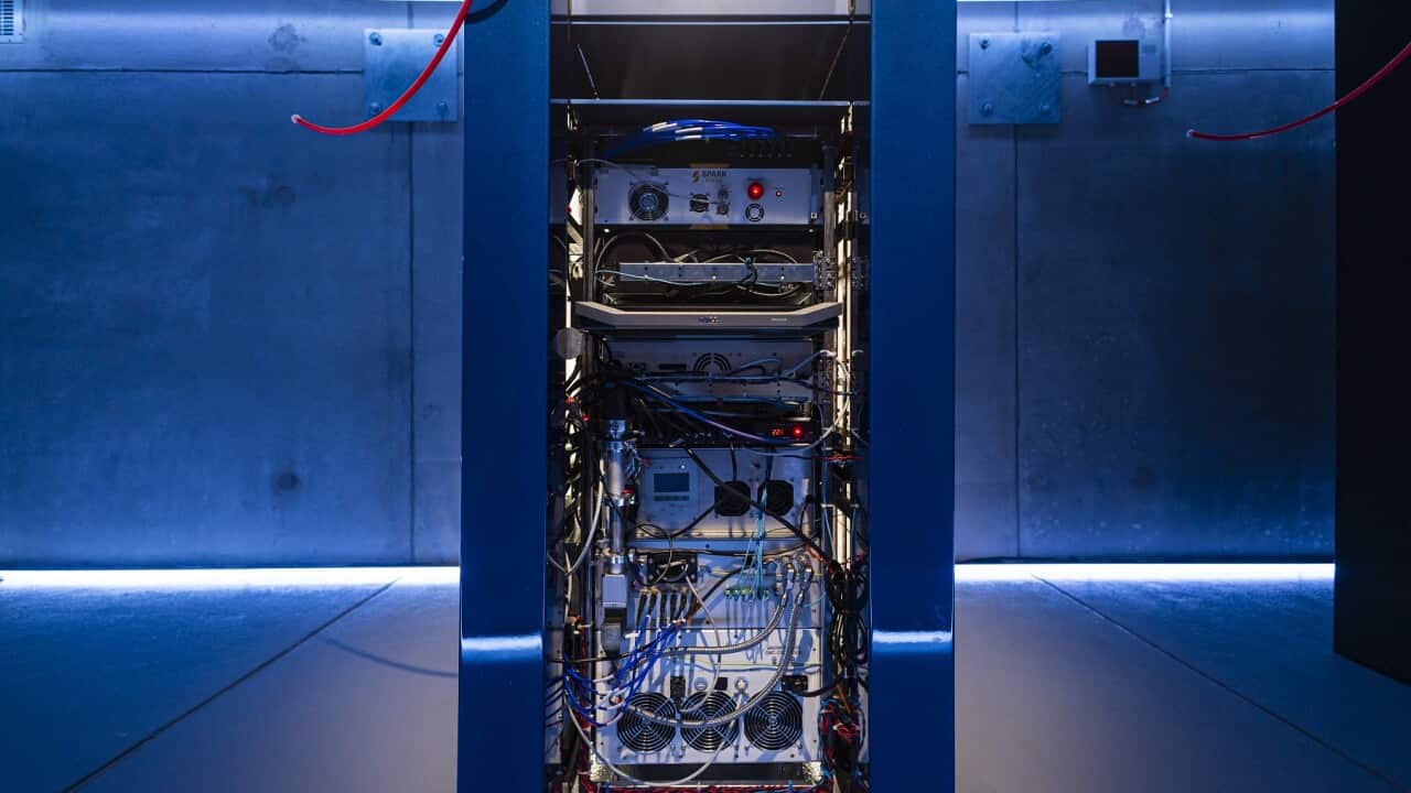 A prototype modular Quantum Computer developed in France (Getty)