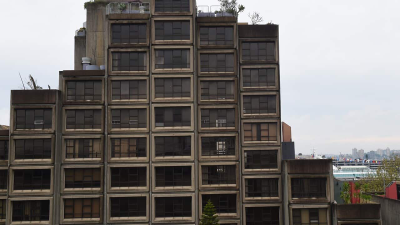 The Sirius Apartments at 44 Cumberland Street in The Rocks