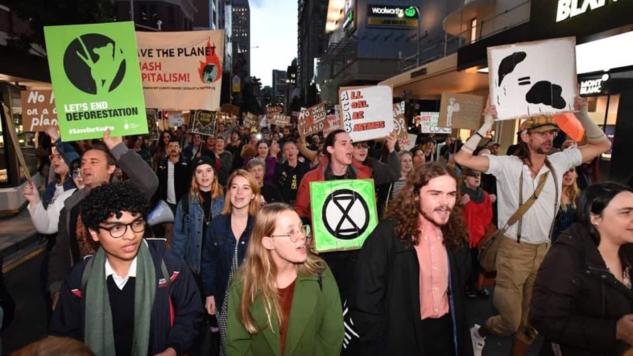Anti-Adani protestors plan a repeat on Friday of last month's protest in the heart of Brisbane's CBD.