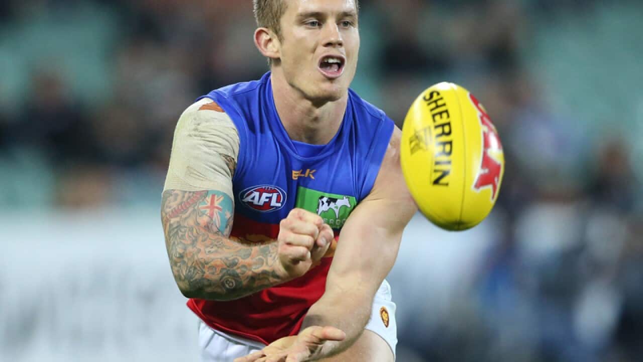 Brisbane Lions midfielder Dayne Beams