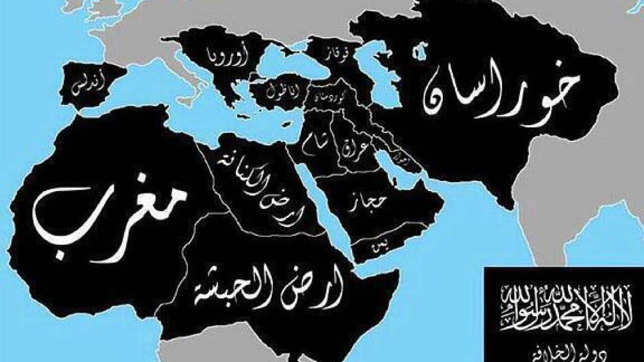 ISIS map