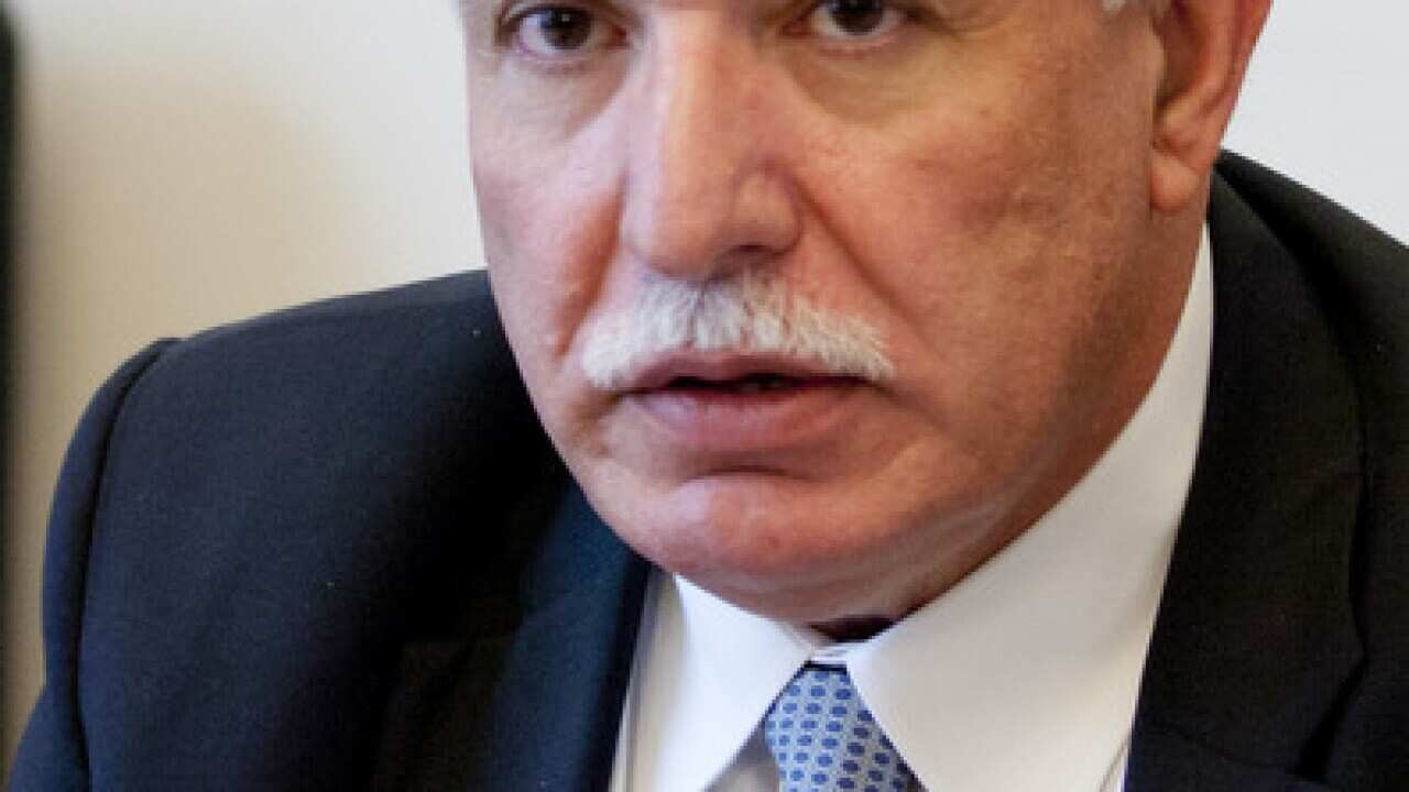 Palestinian Foreign Minister Riyad al-Maliki.