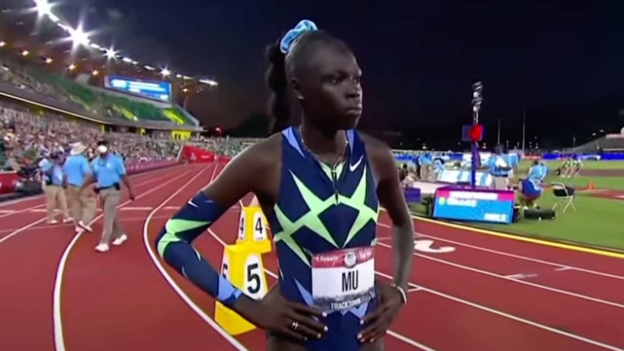 Athing Mu the Women 800m Final (1:56) 2nd Fastest US