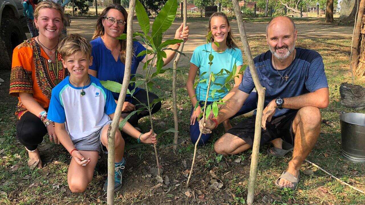 French Family in lockdown