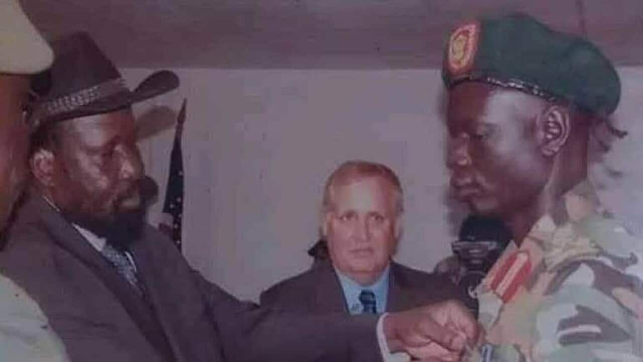 Late Atem Agaung and President Kiir