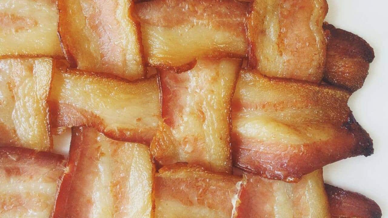 A bacon weave.