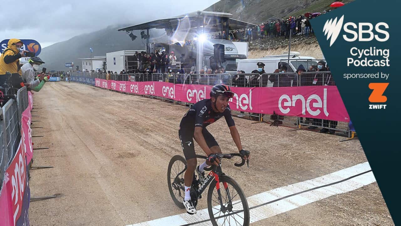 Egan Bernal wins his first stage in a Grand Tour