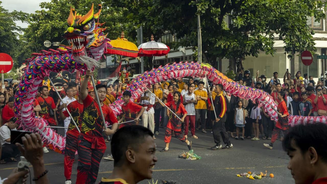 Chinese New Year in Bali Indonesia