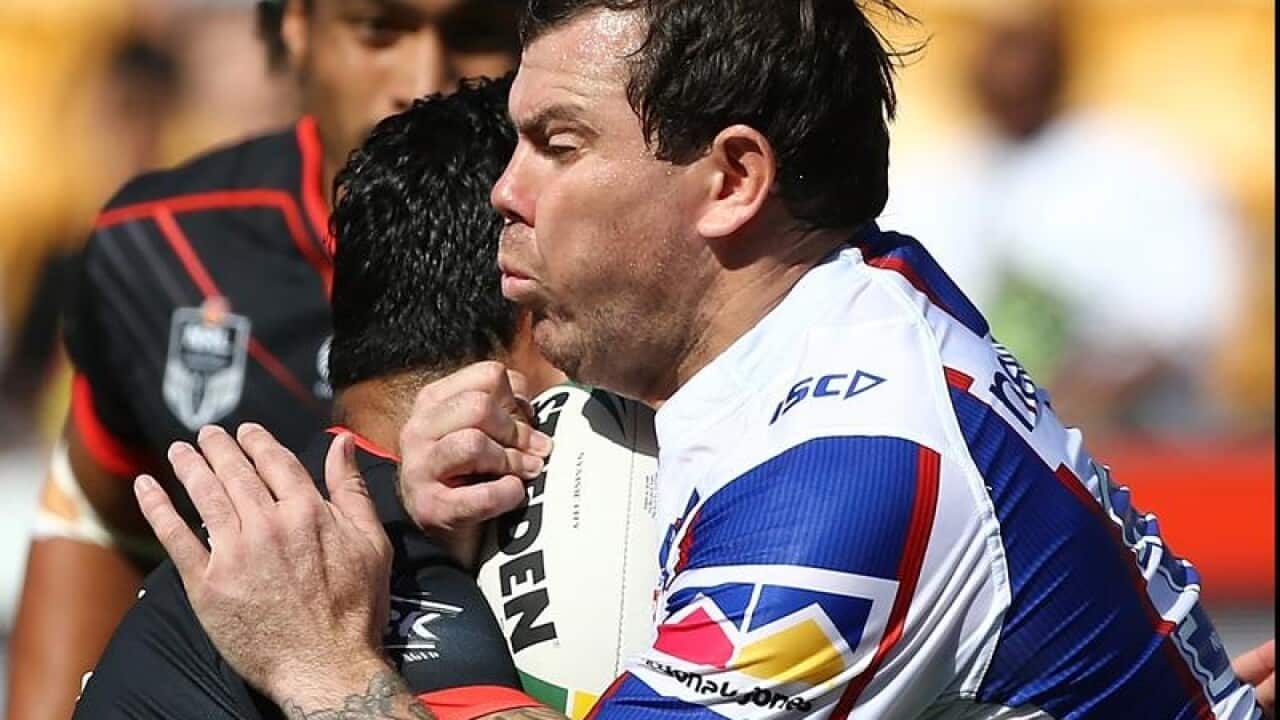 Newcastle Knights prop Josh Starling