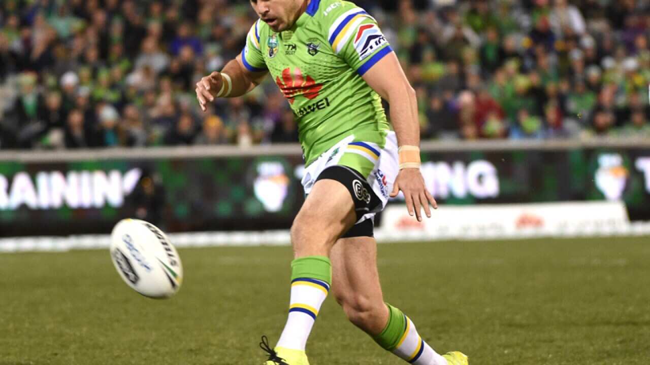 Elliott Whitehead of the Raiders