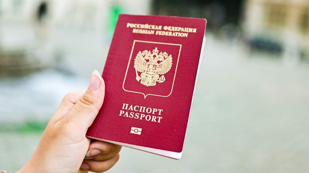 Photo Illustration Of A Russian Passport