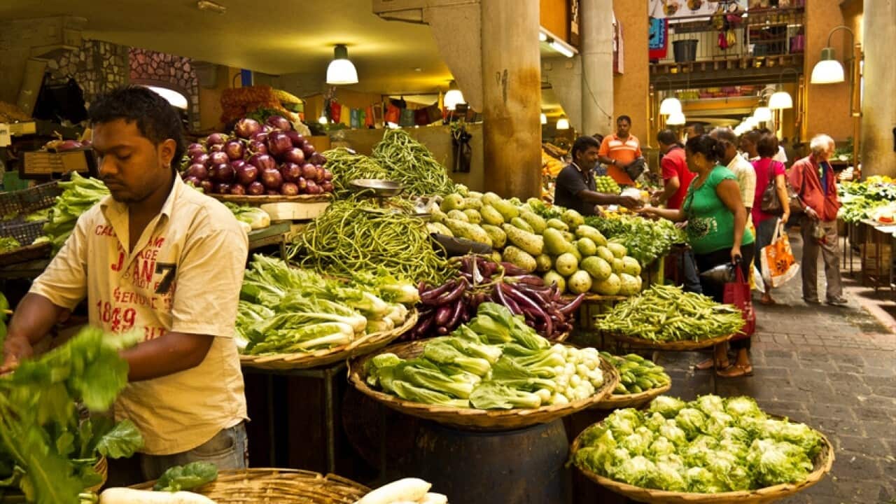 Market in Port Louis