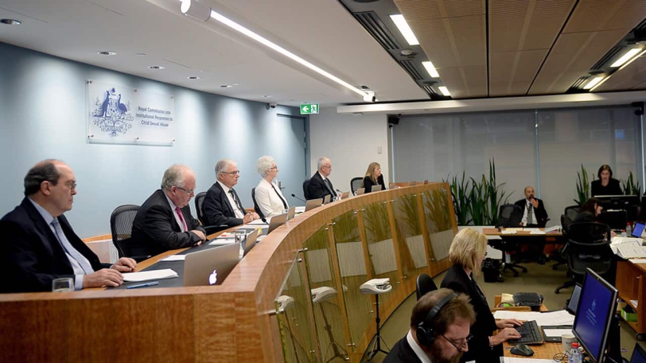 Commissioners at the Royal Commission