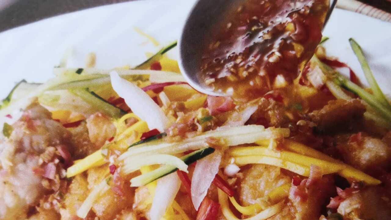 酸辣花開石斑魚