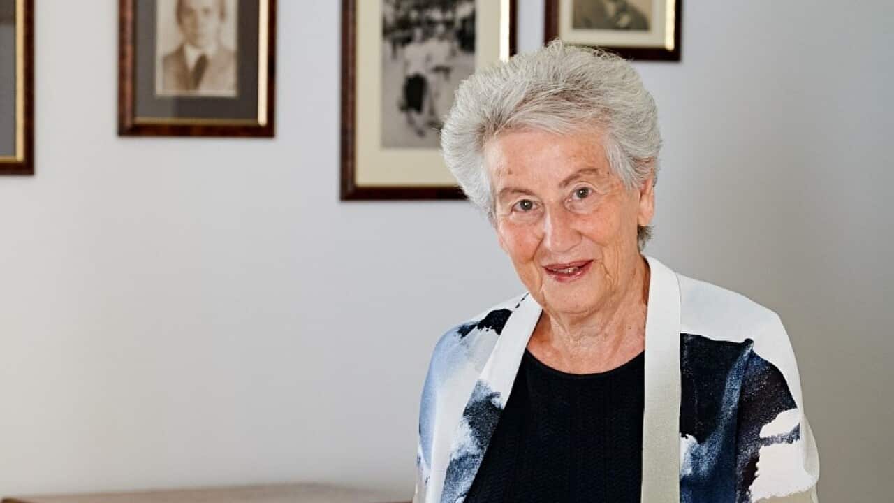 Holocaust survivor Nina Bassat.