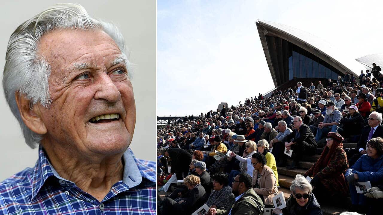 Bob Hawke has been farewelled at a state memorial service in Sydney. 