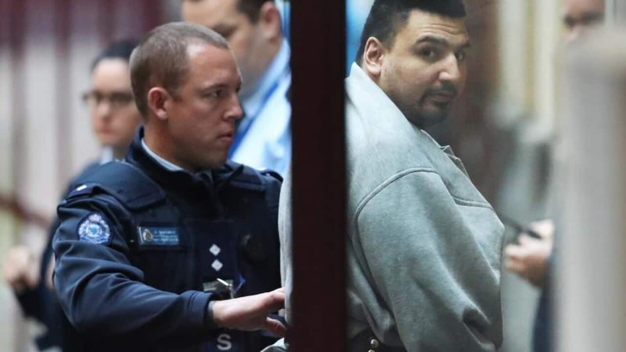 James 'Dimitrious' Gargasoulas is taken from a prison van