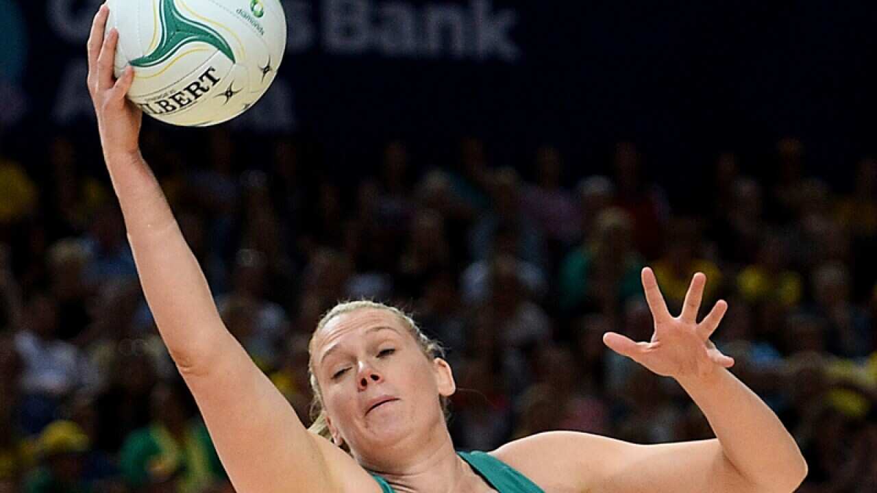 Caitlin Thwaites of the Diamonds