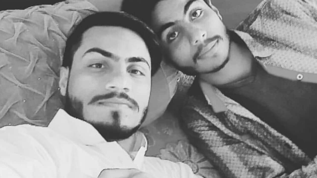 Bondi attack victim Faraz Tahir (Left) with his younger brother Shiraz Ahmed in Pakistan.jpeg
