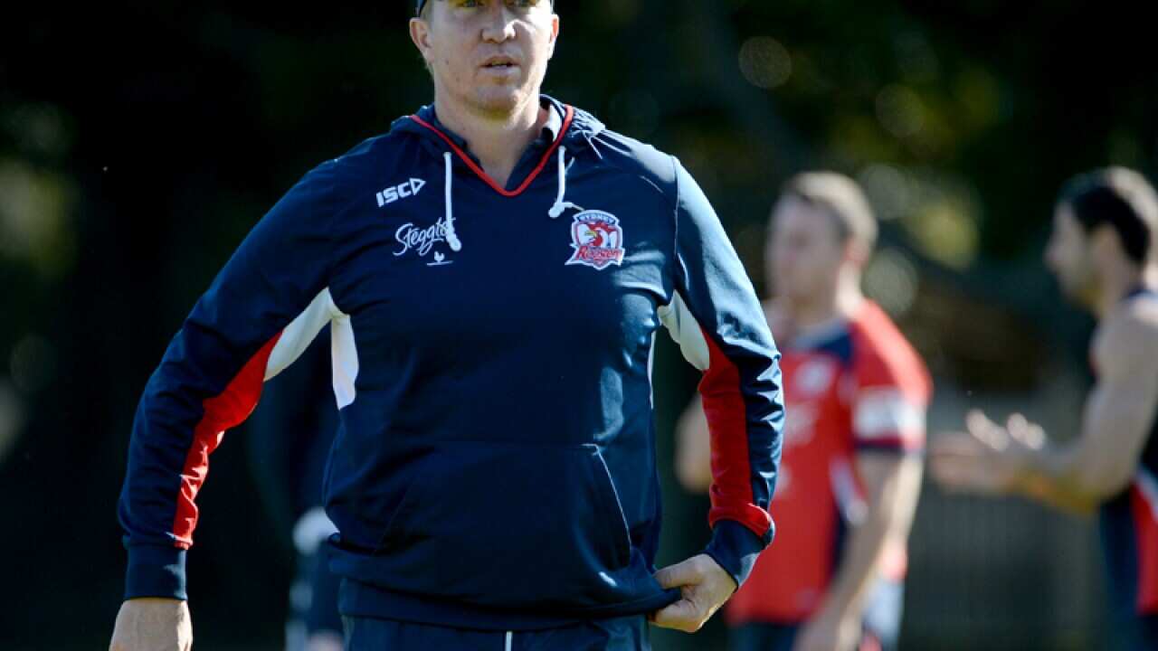 Sydney Roosters NRL coach Trent Robinson
