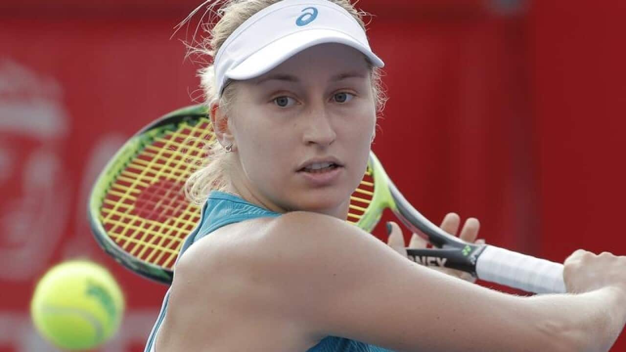 Australian tennis player Daria Gavrilova