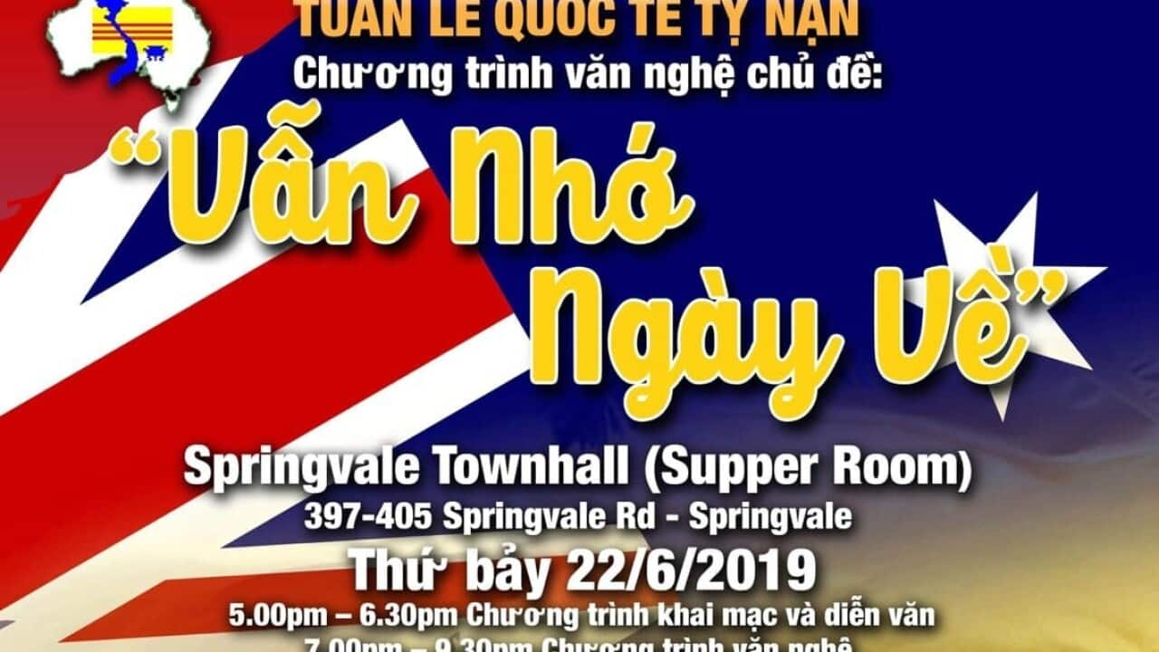 A music night "Van nho ngay ve"celebrates Refugee week in Australia
