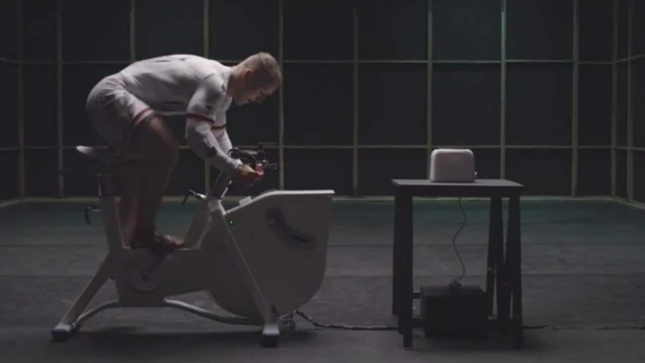 Can this Olympic cyclist power a toaster? SBS Sport