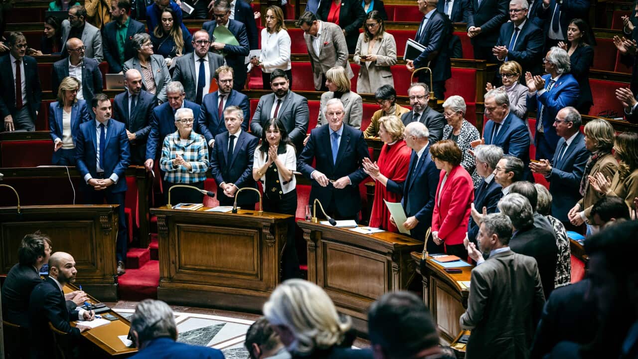 French government falls in historic no-confidence vote as political crisis deepens French government falls in historic no-confidence vote as political crisis deepens