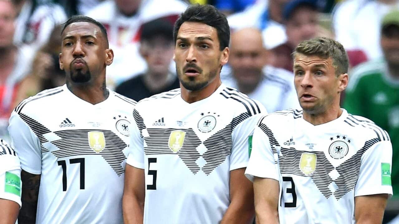 Jerome Boateng Mats Hummels Thomas Müller Joachim Löw Discarded World Champions Germany