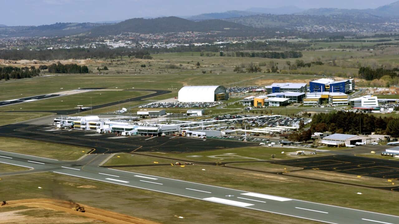 坎培拉機場於四月初開放給公眾參觀。