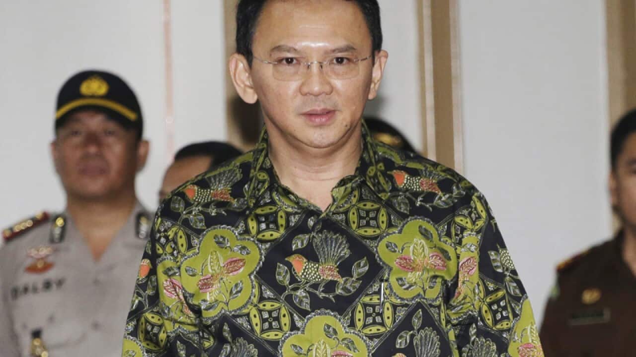 Jakarta's current governor Basuki Tjahaja Purnama
