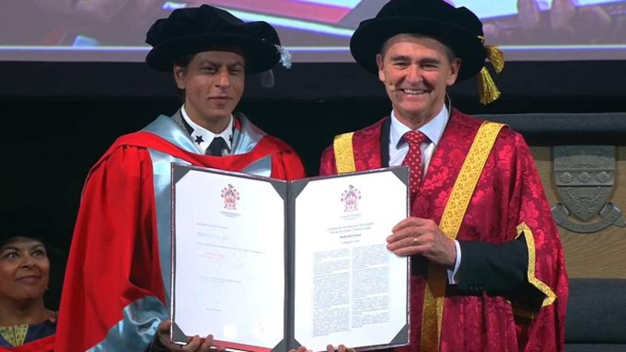 Shah Rukh Khan gets honorary PhD