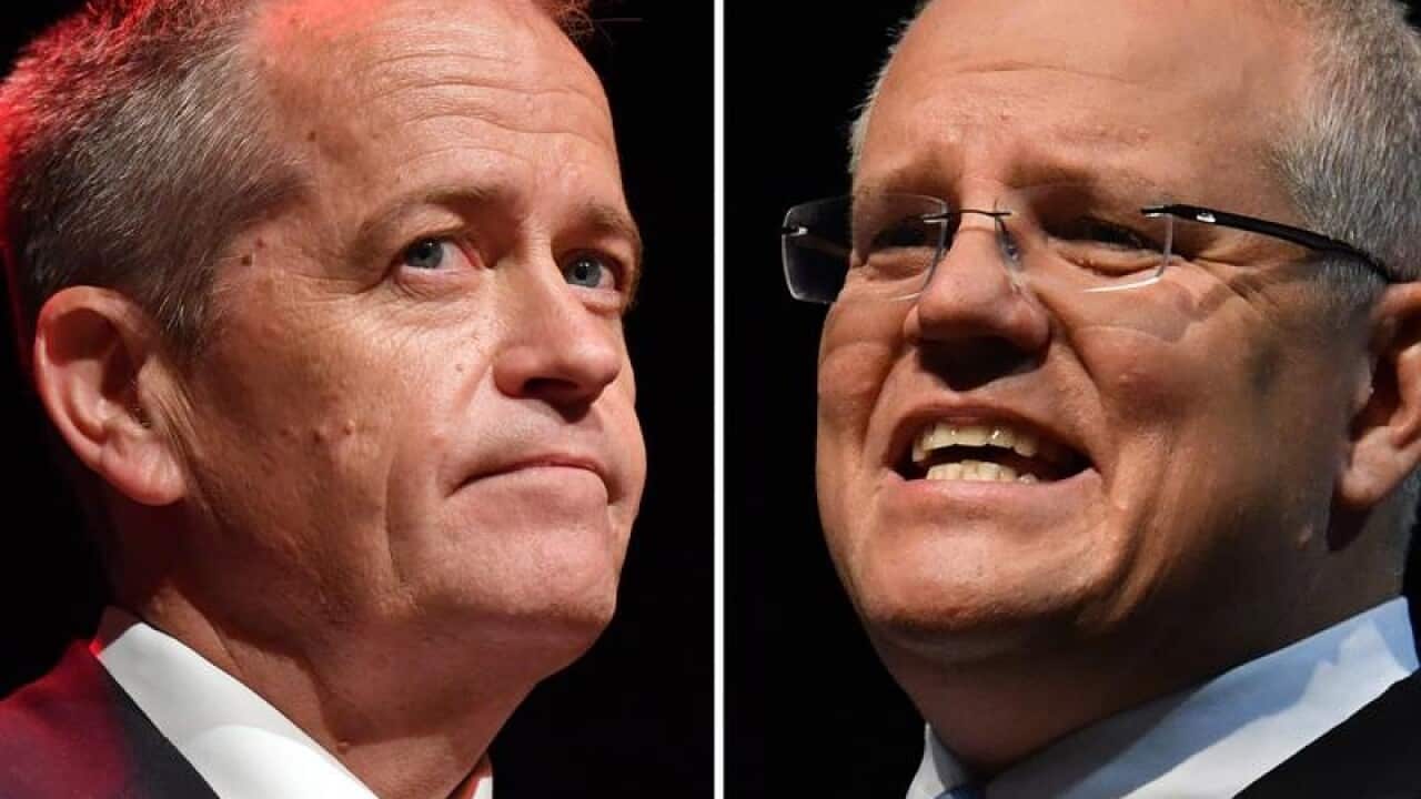 Bill Shorten and Scott Morrison