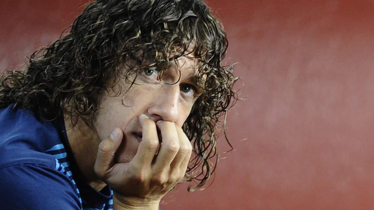 Barcelona captain Carles Puyol