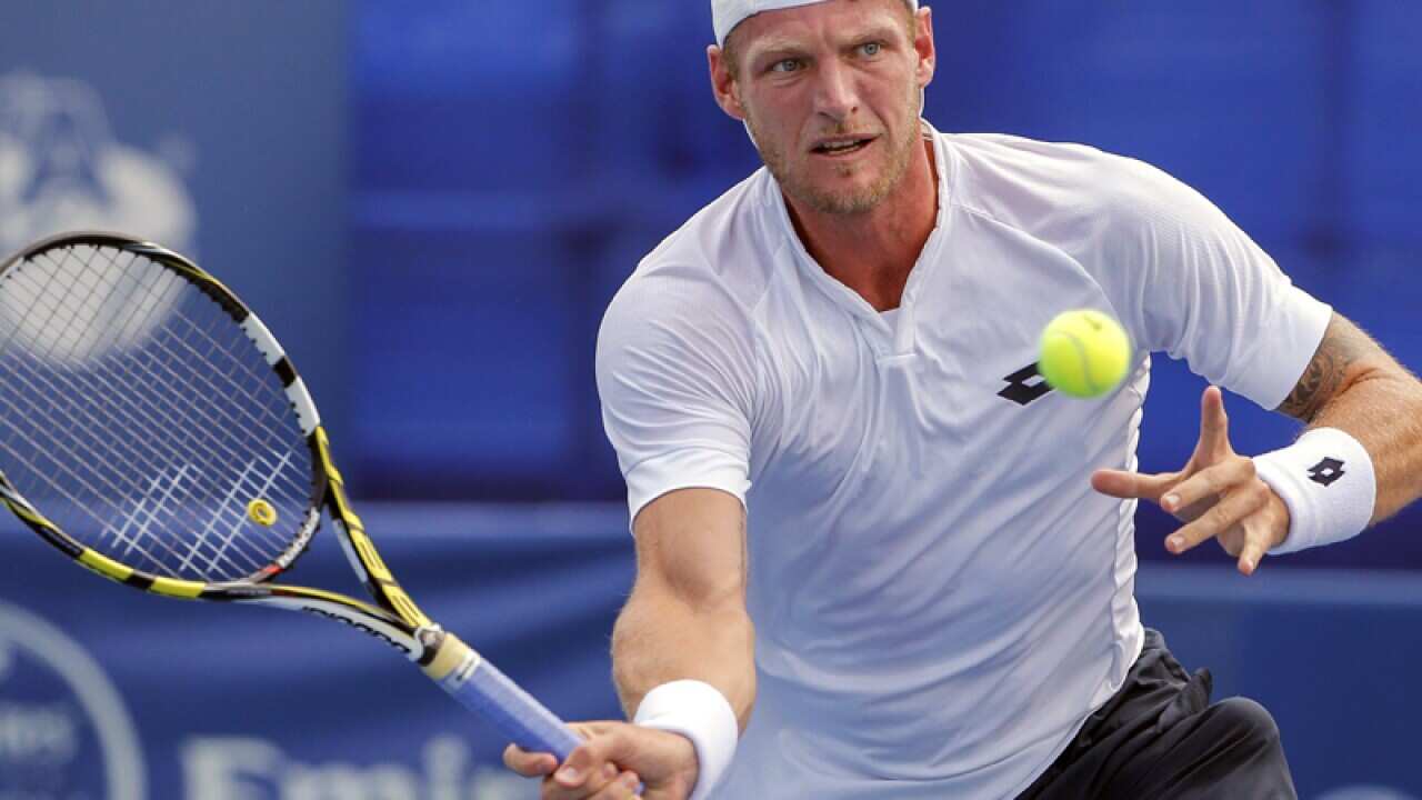 Sam Groth during the Atlanta Open