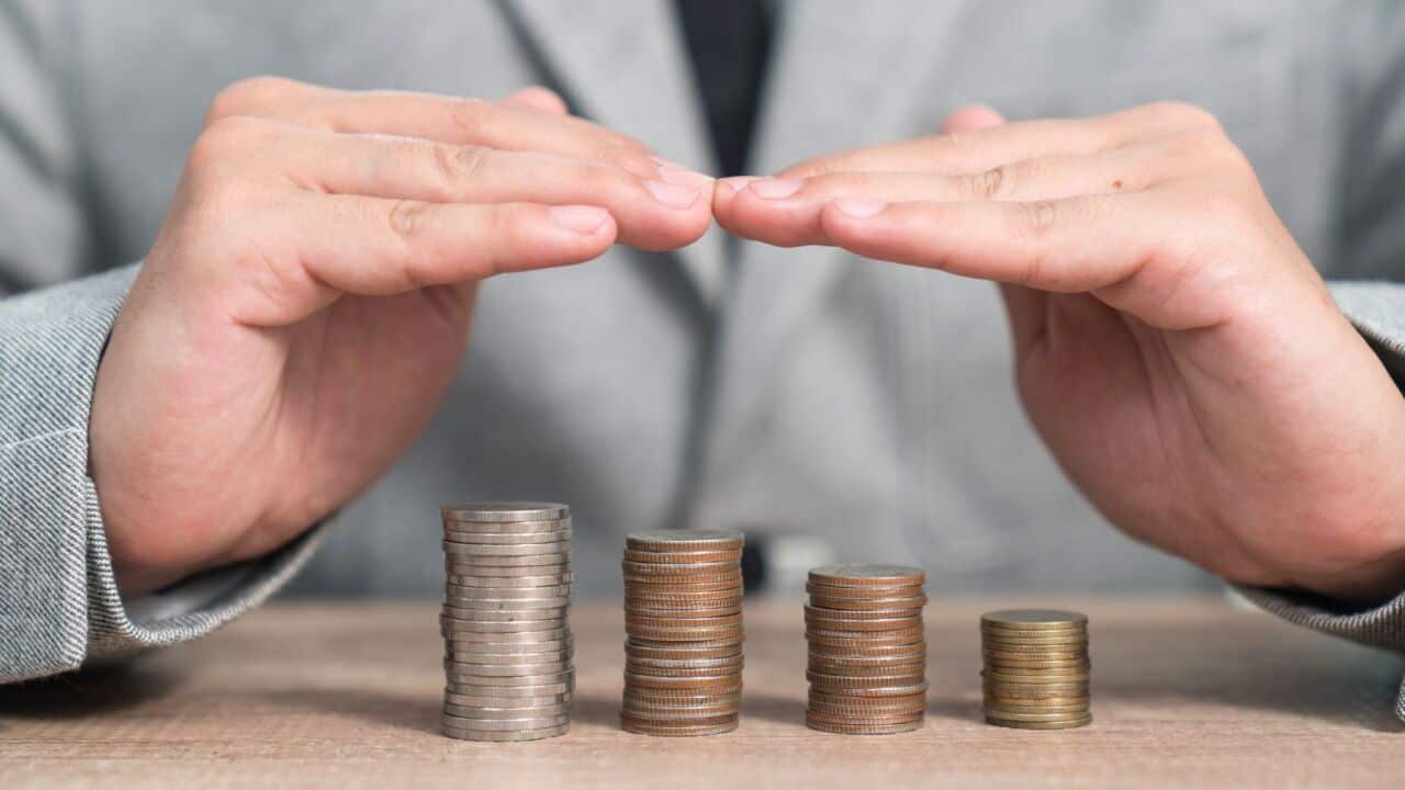 Representational image of coins.