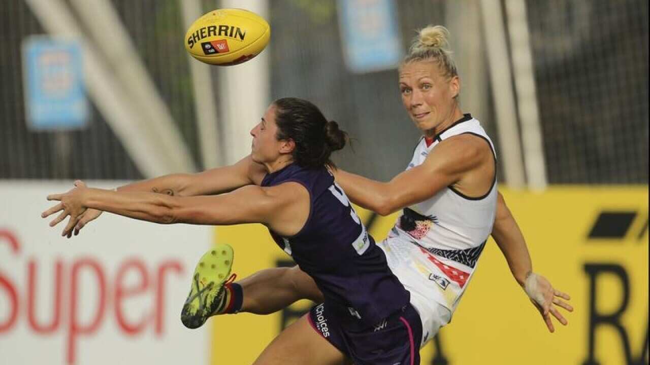 Erin Phillips of the Crows.