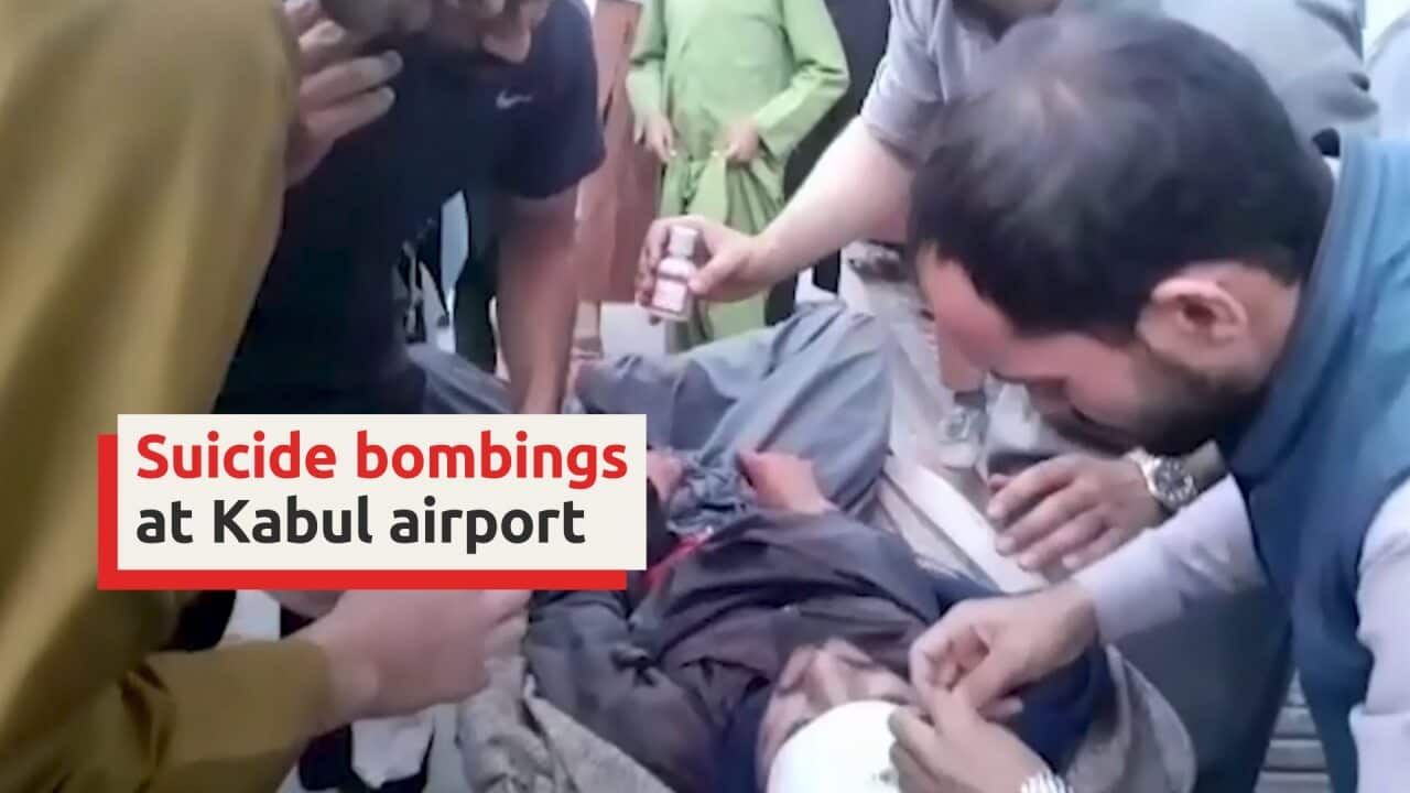Suicide bombings at Kabul airport