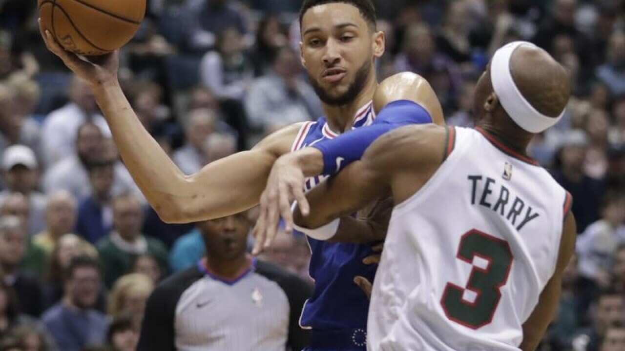 Philadelphia 76ers' Ben Simmons