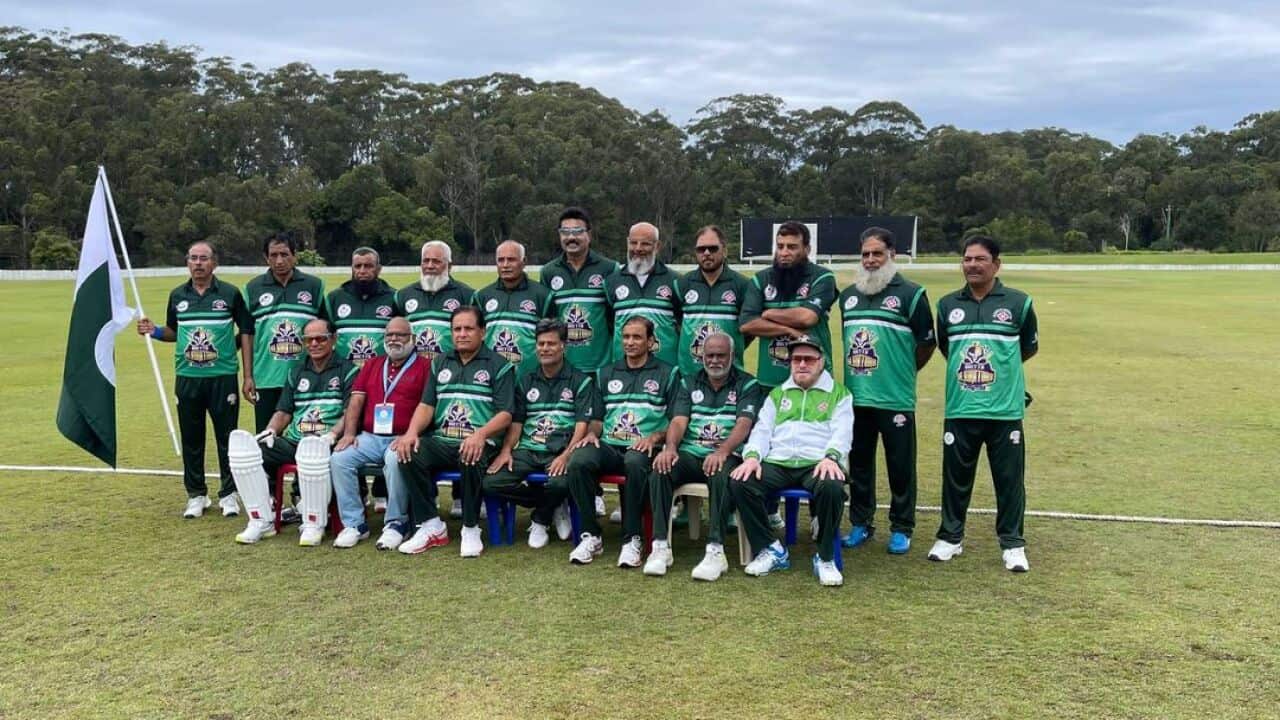 Pakistan beat Australia to qualify for Over 60's Cricket World Cup final. Source: Pakistan Veterans Cricket Association