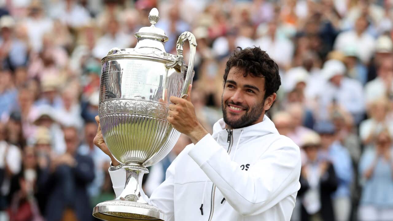 Matteo Berrettini è nato a Roma il 12 aprile 1996